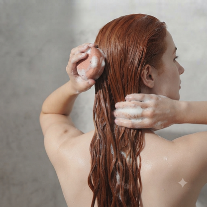 Shampoing solide à l'argile rose & géranium
