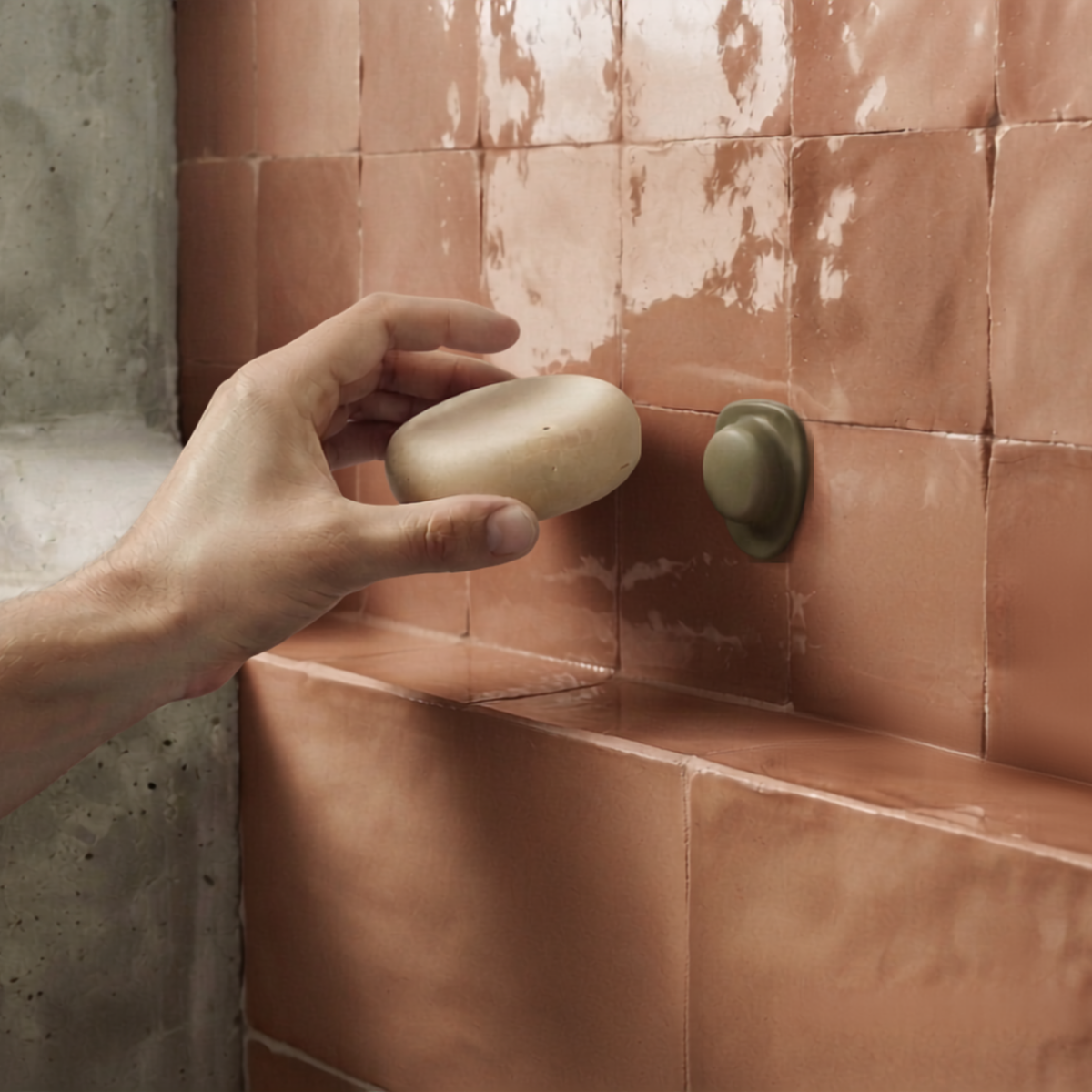Porte-shampoing magnétique